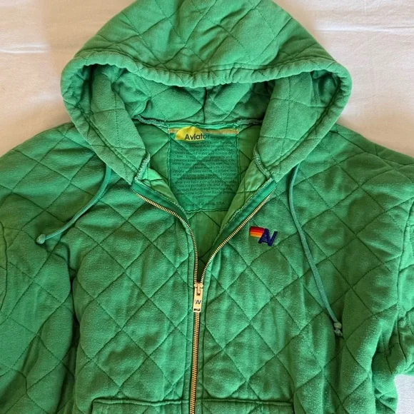 Aviator Nation Quilted Hoodie - Picture 4 of 11